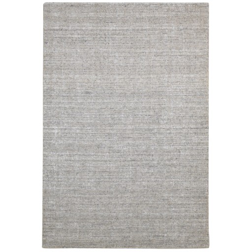 Modern Hand Woven Jute / Silk (Silkette) Grey 6' x 9' Rug