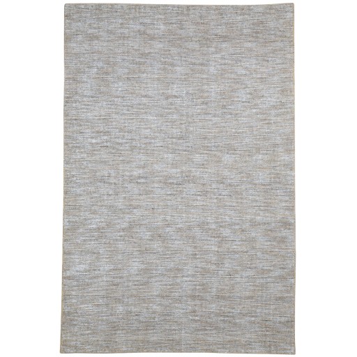 Modern Hand Woven Jute / Silk (Silkette) Grey 6' x 8' Rug