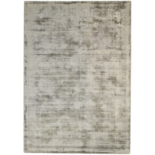 Modern Handloom Silk Grey 5' x 7' Rug