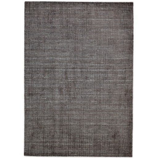 Modern Handloom Wool / Silk (Silkette) Brown 5' x 8' Rug