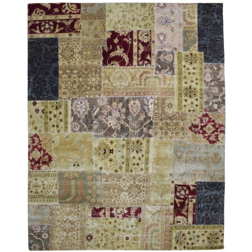 Traditional-Persian/Oriental Hand Knotted Wool Multi Color 8' x 10' Rug