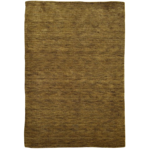 Modern Handloom Wool Brown 5' x 8' Rug