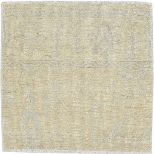 Traditional-Persian/Oriental Hand Knotted Wool Beige 3' x 2' Rug