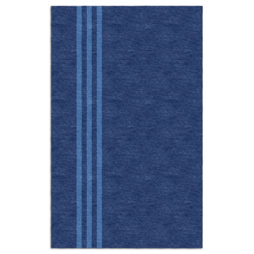 Handmade Blue SVSBD07BI06 Stripes Rugs