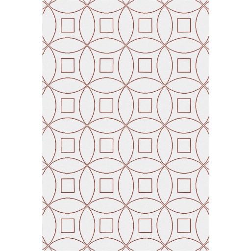 Tanesha TS3002 Silver/Copper Contemporary Hand-Tufted Rug