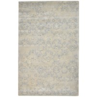 Traditional-Persian/Oriental Hand Tufted Wool Sage 5' x 8' Rug