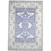 Traditional-Persian/Oriental Hand Knotted Wool Dark Grey 10' x 14' Rug