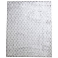 Modern Handloom Silk Grey 8' x 10' Rug