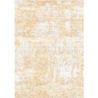 Arte Handloom Desert Ivory / Calico Gold Rug - 6' Square