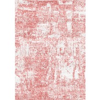 Arte Handloom Cararra Ivory / Can Pink Rug - 6' Square