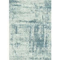 Arte Handloom Cararra Ivory / Juniper Blue Rug - 6' Square
