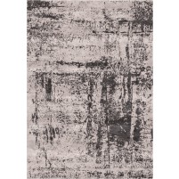 Arte Handloom Silver Beige / Tundora Brown Rug - 9' Square