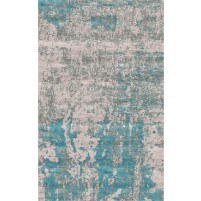 Laria Handloom Silver Beige / Smalt Blue Rug - 9x12