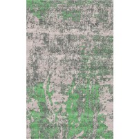 Laria Handloom Swirl Beige / Bay Leaf Green Rug - 9x12