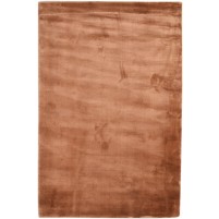 Modern Handloom Silk (Silkette) Rust 4' x 6' Rug
