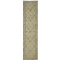 Traditional-Persian/Oriental Hand Knotted Wool Beige 3' x 12' Rug
