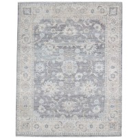Traditional-Persian/Oriental Hand Knotted Wool Brown 8' x 10' Rug