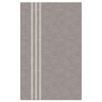 Handmade Gray SVSAJ09CA11 Stripes Rugs