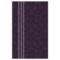 Handmade Purple SVSET01EQ06 Stripes Rugs