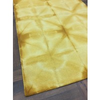 Handmade Woolen Shibori Gold Area Rug t-344 5x8