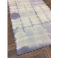 Handmade Woolen Shibori Lt.purple Area Rug t-355 5x8