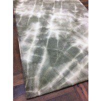 Handmade Woolen Shibori Lt.grey Area Rug t-387 5x8