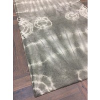 Handmade Woolen Shibori Grey Area Rug t-419 5x8