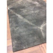 Handmade Woolen Shibori Grey Area Rug t-421 5x8