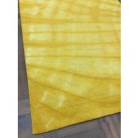 Handmade Woolen Shibori Gold Area Rug t-439 5x8