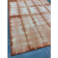 Handmade Woolen Shibori Orange Area Rug t-537 5x8