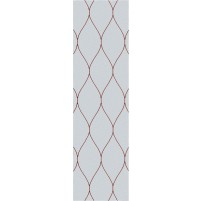 George TS3005 Light Grey / Copper Wool Hand-Tufted Rug - Runner 2'6" x 9'