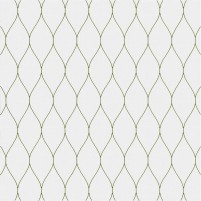George TS3005 Silver / Green Wool Hand-Tufted Rug - Square 9'
