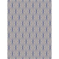 Floyd TS3013 Brown / Blue Hand-Tufted Rug - Rectangle 9' x 12'