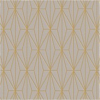 Floyd TS3013 Brown / Gold Hand-Tufted Rug - Square 6'