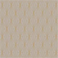 Floyd TS3013 Brown / Gold Hand-Tufted Rug - Square 9'