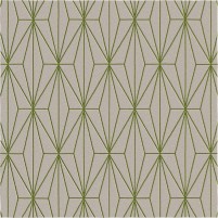 Floyd TS3013 Brown / Green Hand-Tufted Rug - Square 6'