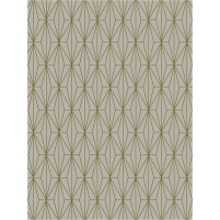 Floyd TS3013 Brown / Green Hand-Tufted Rug - Rectangle 9' x 12'