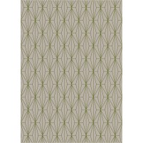 Floyd TS3013 Brown / Green Hand-Tufted Rug - Rectangle 9'9" x 13'9"