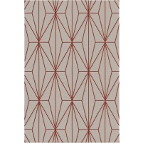 Floyd TS3013 Brown / Kenyan Copper Hand-Tufted Rug - Rectangle 4' x 6'