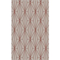Floyd TS3013 Brown / Kenyan Copper Hand-Tufted Rug - Rectangle 5' x 8'