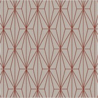 Floyd TS3013 Brown / Kenyan Copper Hand-Tufted Rug - Square 6'