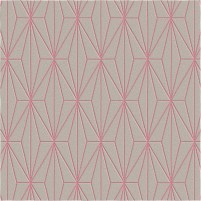 Floyd TS3013 Brown / Pink Hand-Tufted Rug - Square 6'