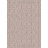Floyd TS3013 Brown / Pink Hand-Tufted Rug - Rectangle 9'9" x 13'9"
