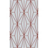 Floyd TS3013 Gray / Kenyan Copper Hand-Tufted Rug - Rectangle 3' x 5'