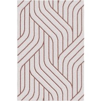 Twist TS3014 Beige / Ultisot Red Rug - Rectangle 2' x 3'