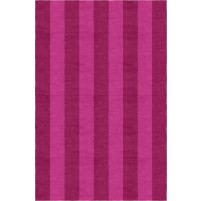 Handmade Magenta Pink VSAL01AK02 Stripe Rugs 9'X12'
