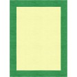Henley Hand-Tufted Dark Green Yellow HENBORYGDKG Border Rug 9' X 12'