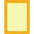 Henley Hand-Tufted Gold Yellow HENBORYGGLD Border Rug 6' X 9'
