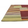 Modern Hand Tufted Wool Red 7' x 10' Rug