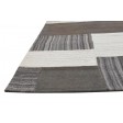 Modern Hand Tufted Wool Grey 7' x 10' Rug